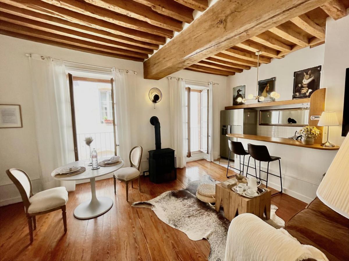 Grand Cru, Appartement Au Centre Medieval De Beaune Бон Екстериор снимка